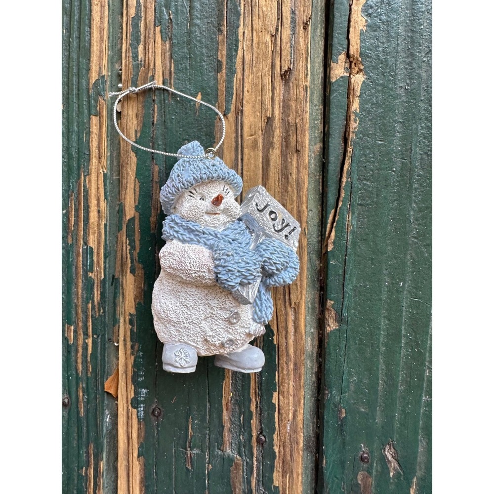 Encore Group Snow Buddies Snowman with Harp 3"‎ ornament